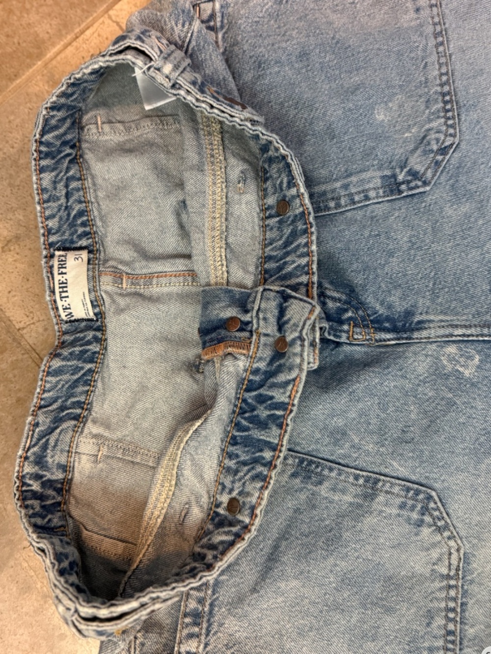 We the Free Palmer Cuffed Baggy Jeans - Picture 5 of 5